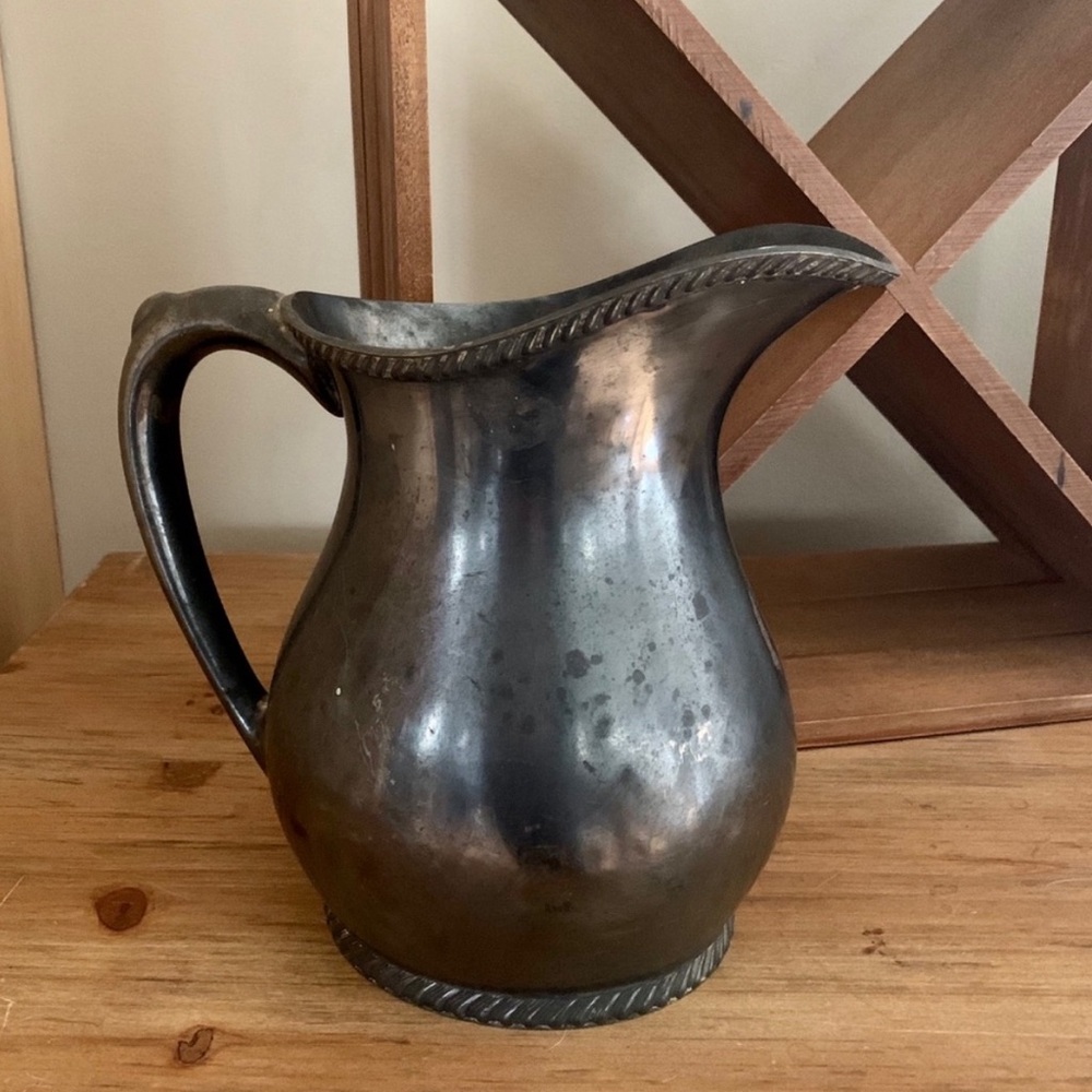 Reed & Barton Vintage 3000 Metal Silver Pitcher